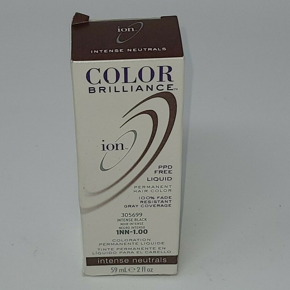 ION Permanent Hair Color Intense Black